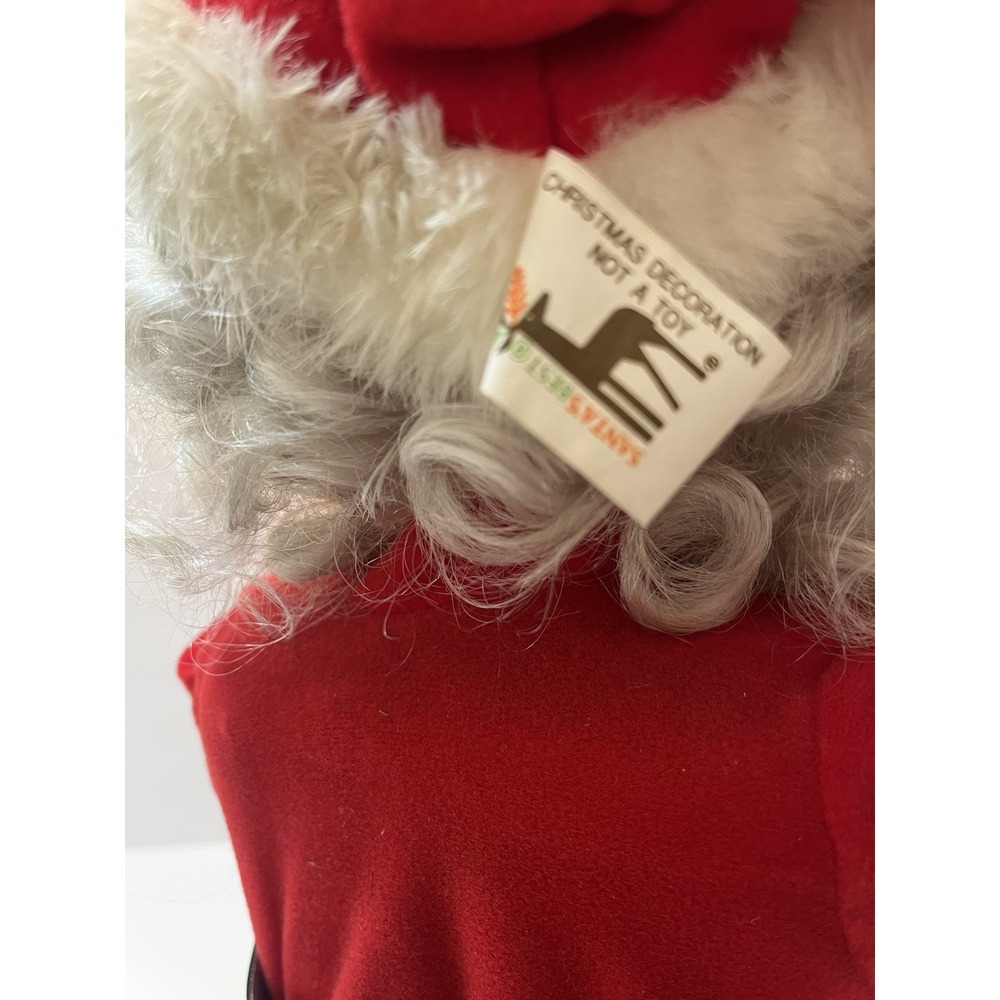 Vintage Christmas Santa's Best Santa Claus Figure Illuminated Candle 20" *Read* - Picture 11 of 16